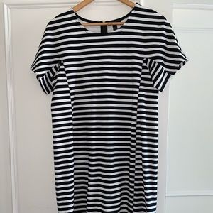 J.Crew Striped T-Shirt Dress